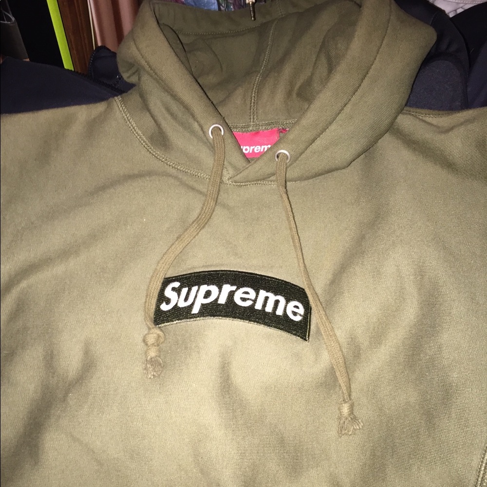Authentic supreme box logo hoody